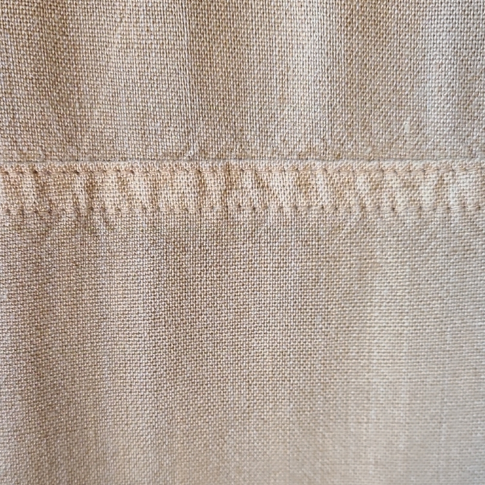 Nina Piccalino Vintage Sleeveless Tan Plaid Button Midi Dress - Picture 7 of 14